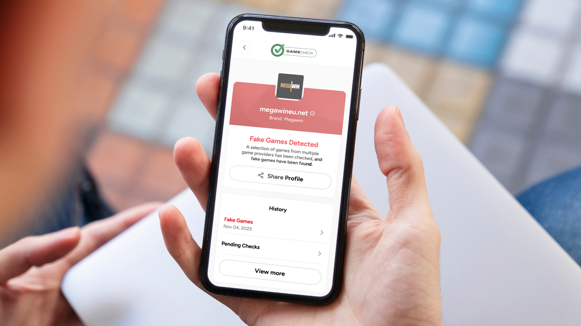 Megawin обнаружил поддельные игры